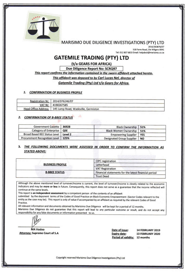 Gear Manufacturers in South Africa Gears for Africa