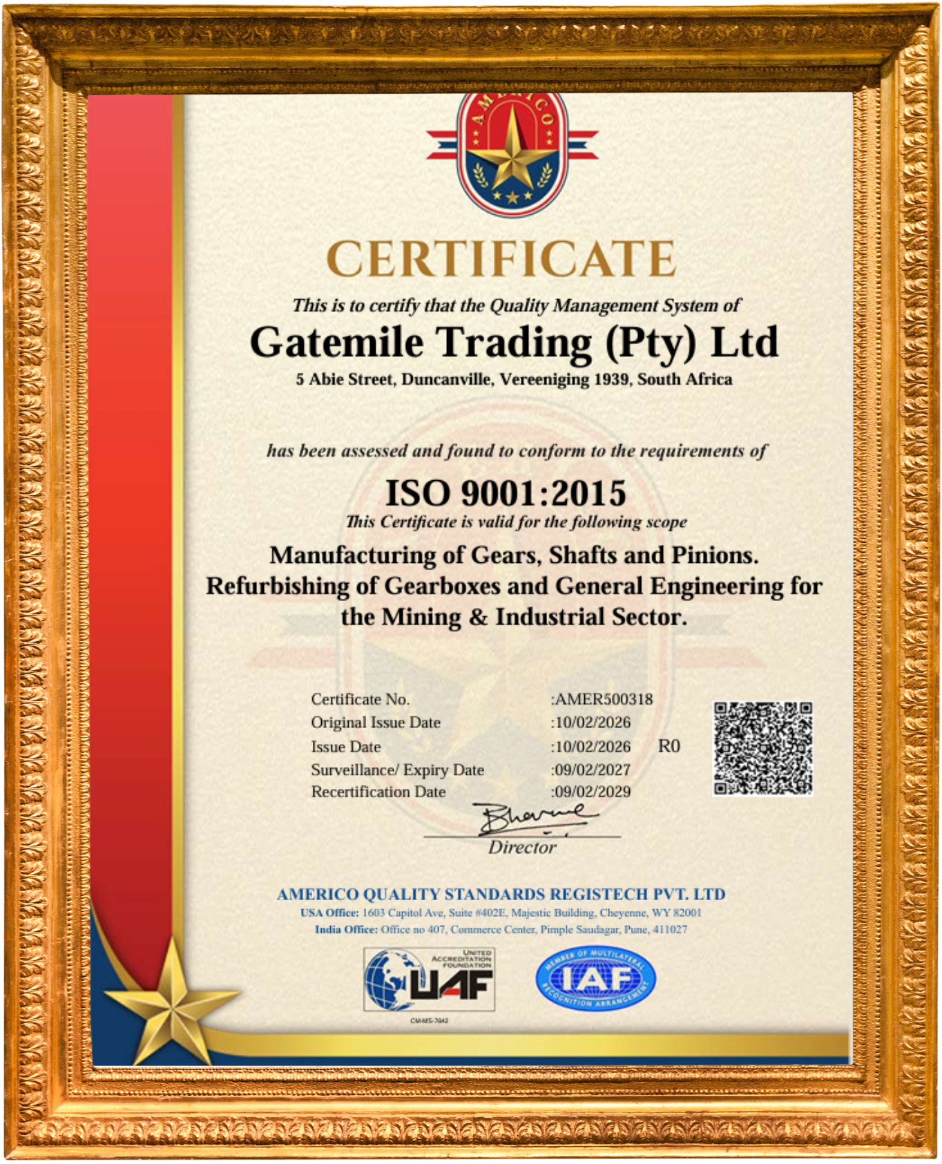 ISO 9001:2015